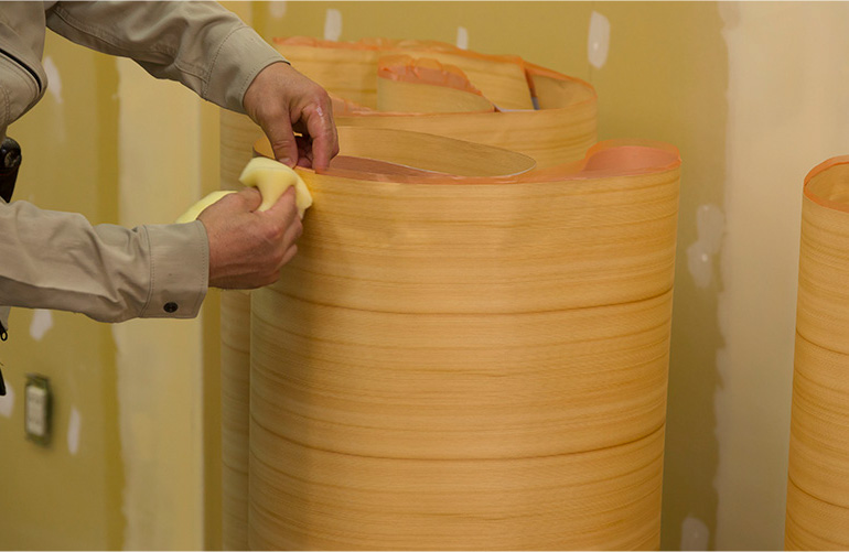 付着した糊、汚れの処理のイメージ画像