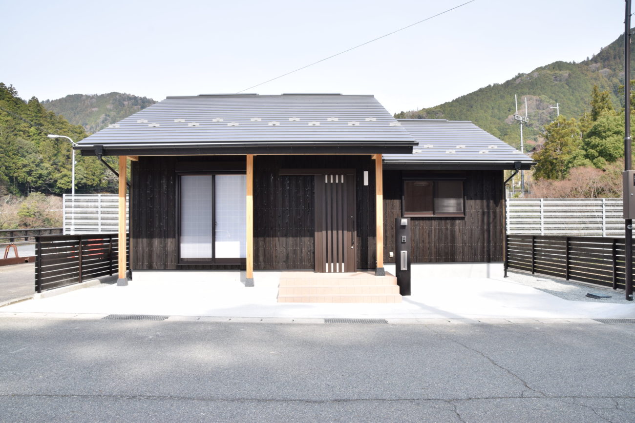 白川渡平屋村営住宅外観1
