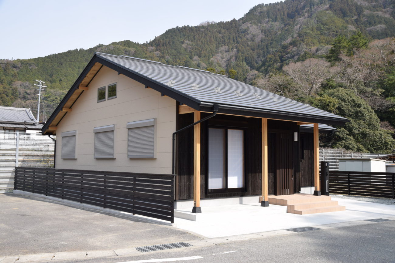 白川渡平屋村営住宅外観2