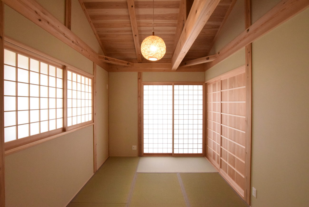 白川渡平屋村営住宅和室