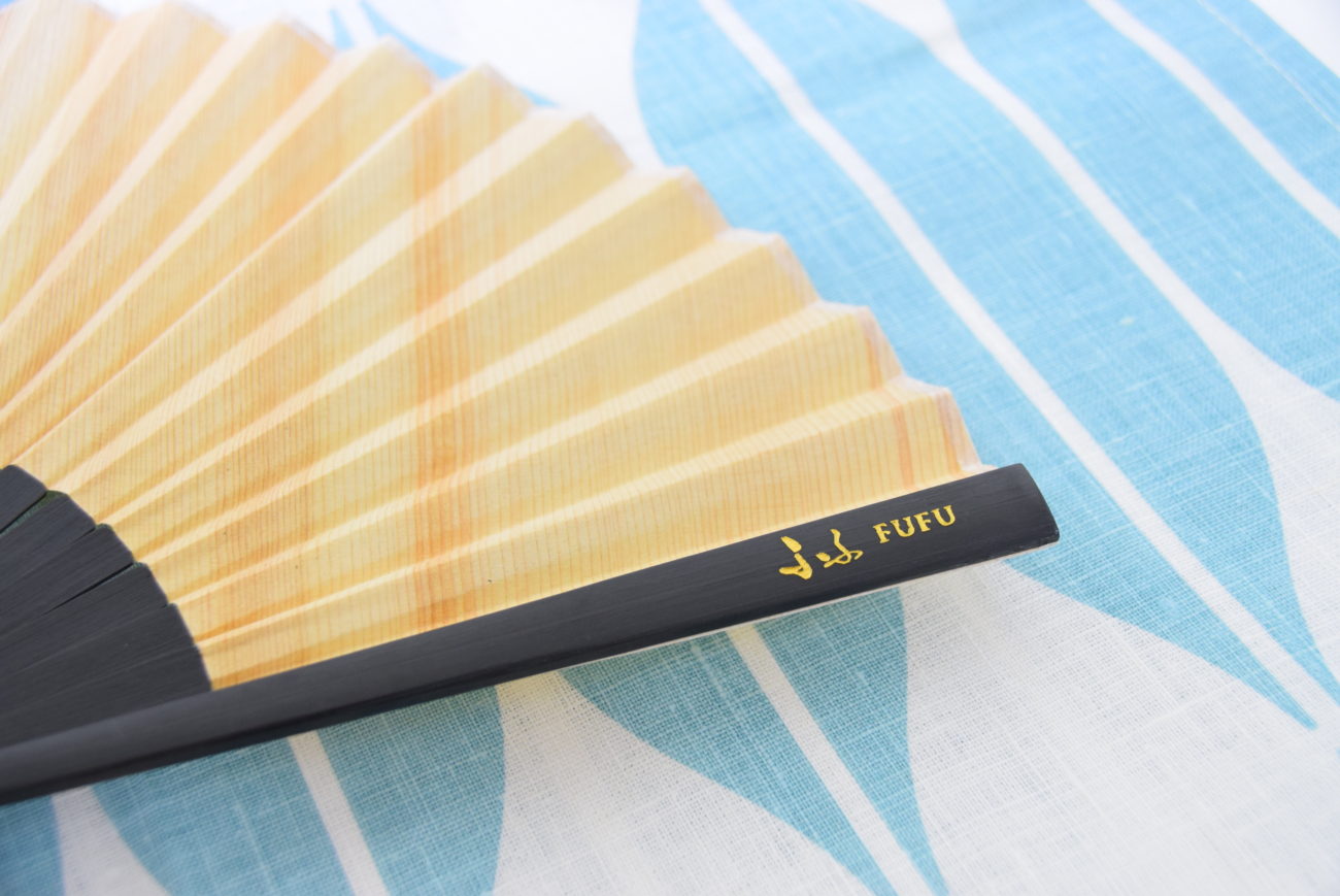 ふふ奈良オリジナル吉野杉の扇子