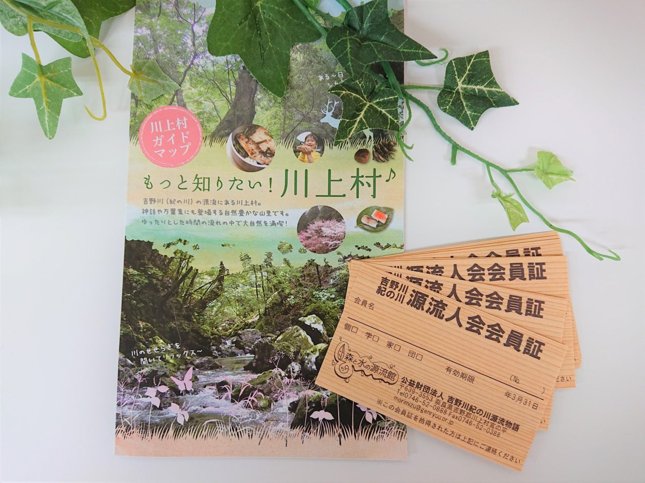 源流人会会員証