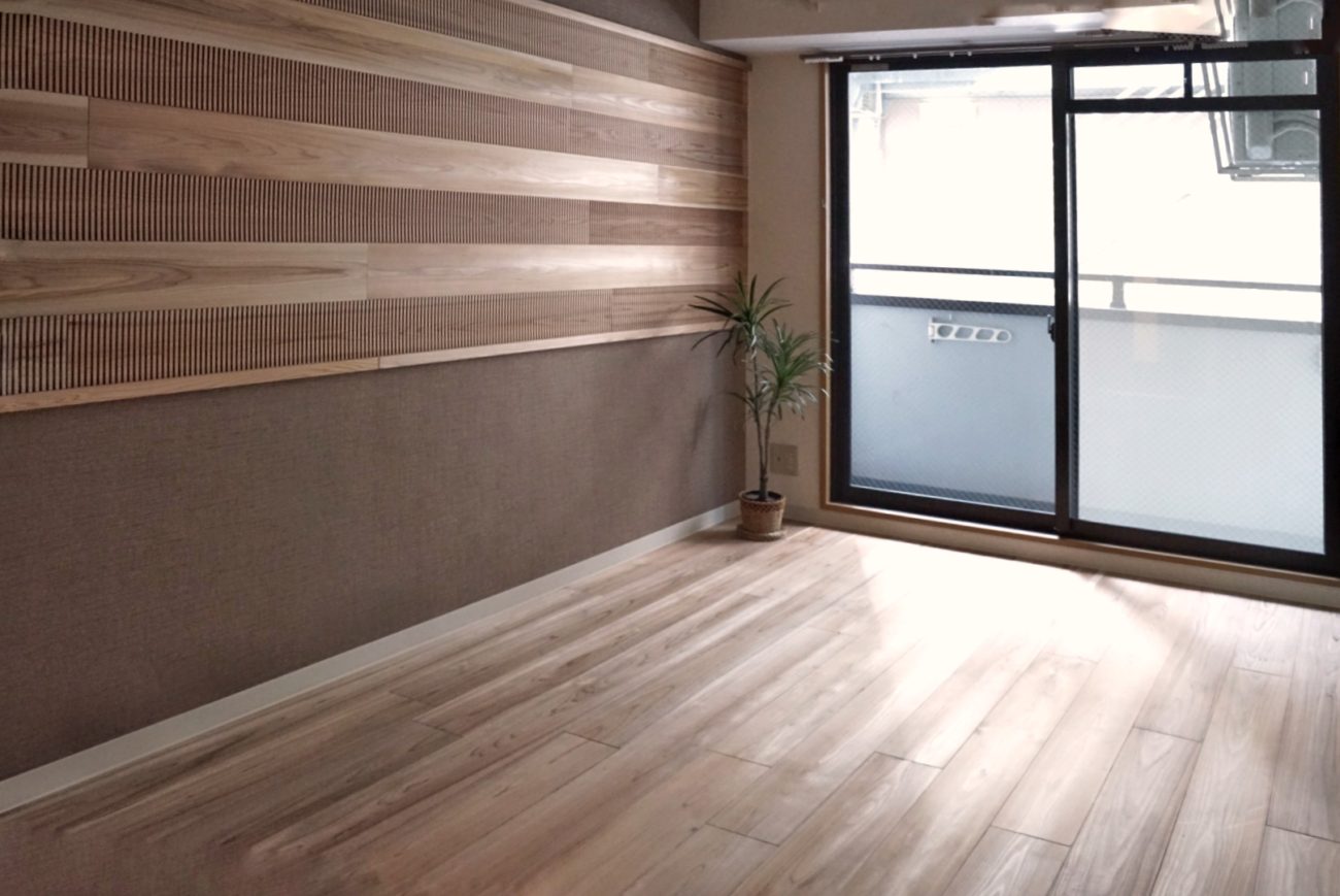 吉野杉木口スリットパネル