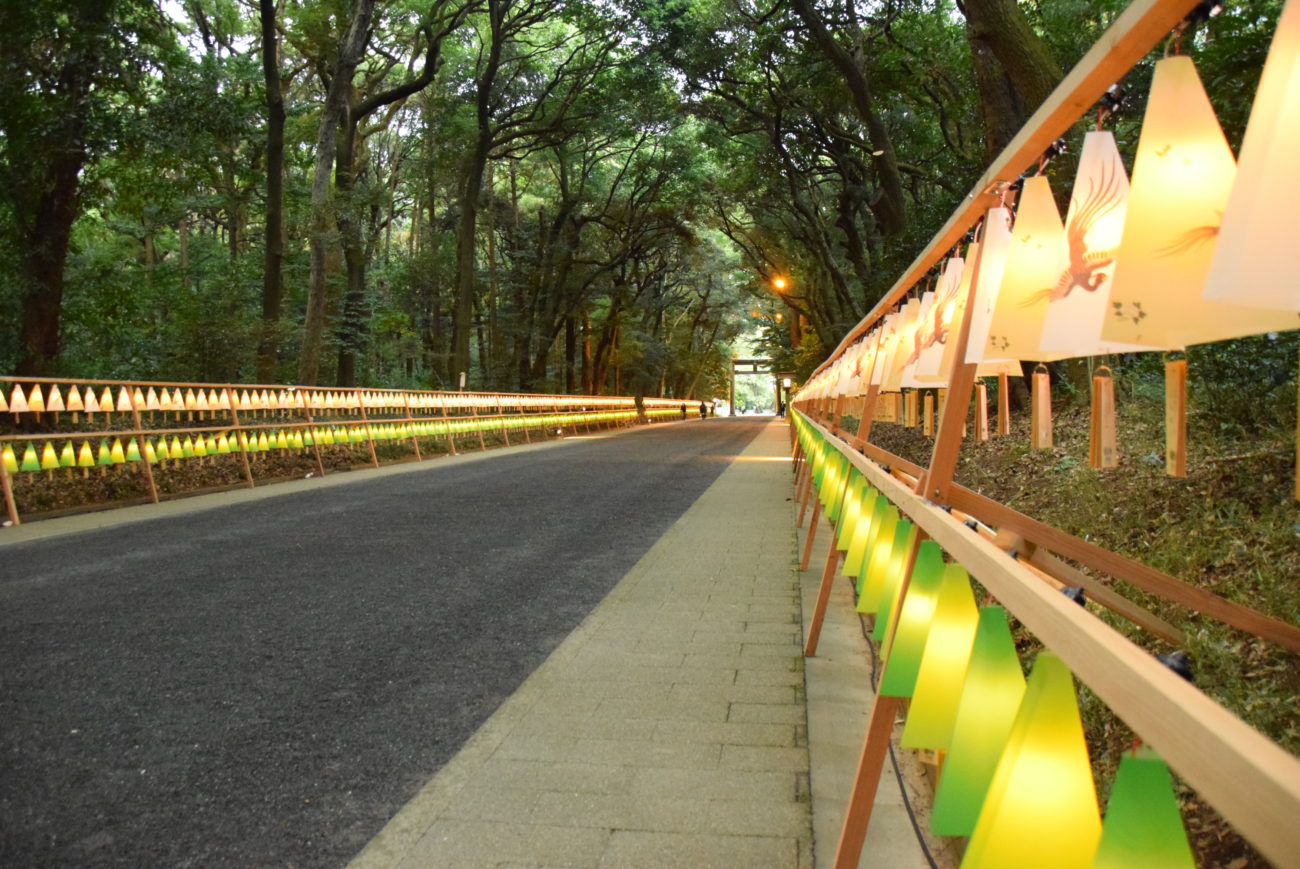 明治神宮鎮座百年祭（夢鈴）北参道